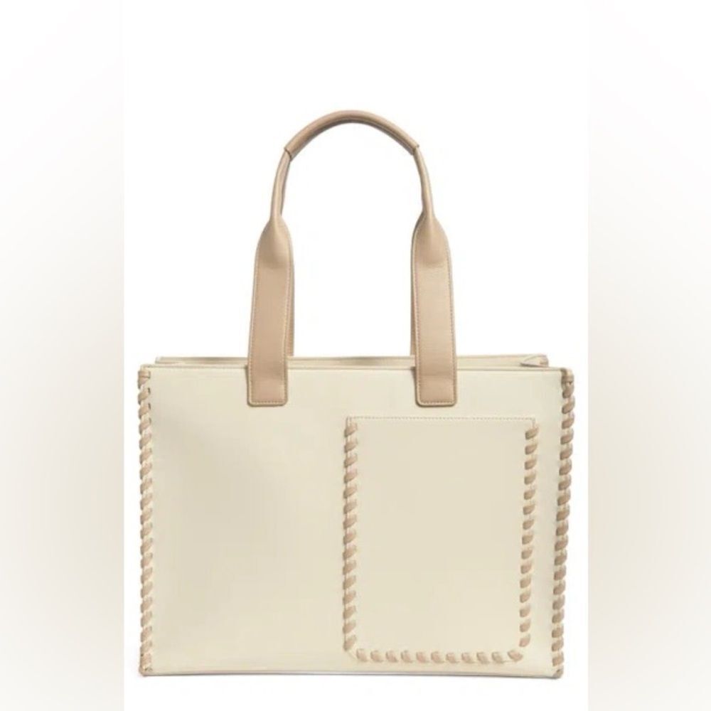 BCBGMAXAZRIA
Women's Natural Whipstitch Tote Bag